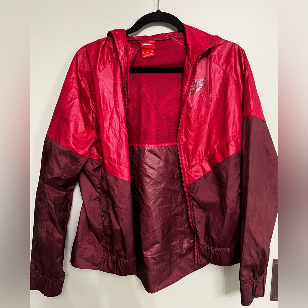 Nike Crimson Red windbreaker